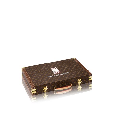 Boîte Jeu Backgammon Monogram Canvas .